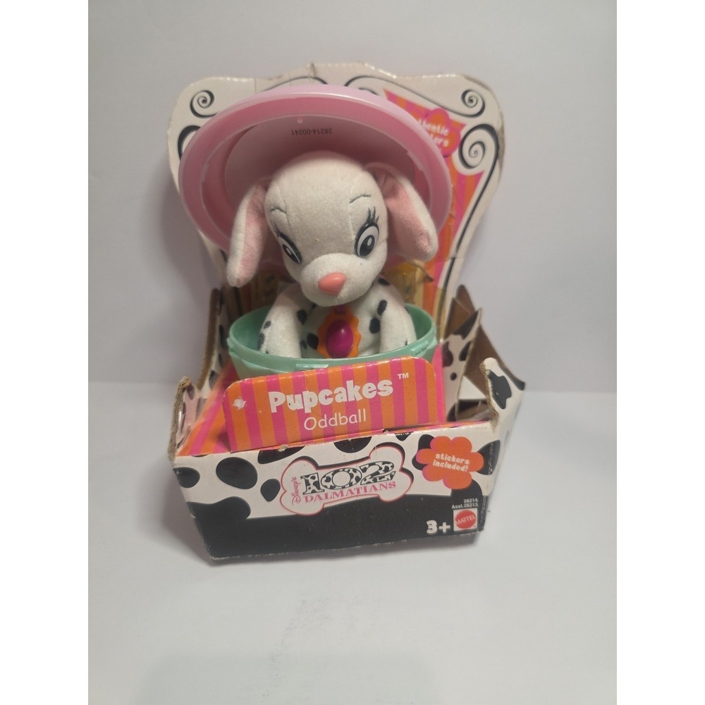 Disney 102 Dalmations Pupcakes Oddball Plush 2000 Mattel